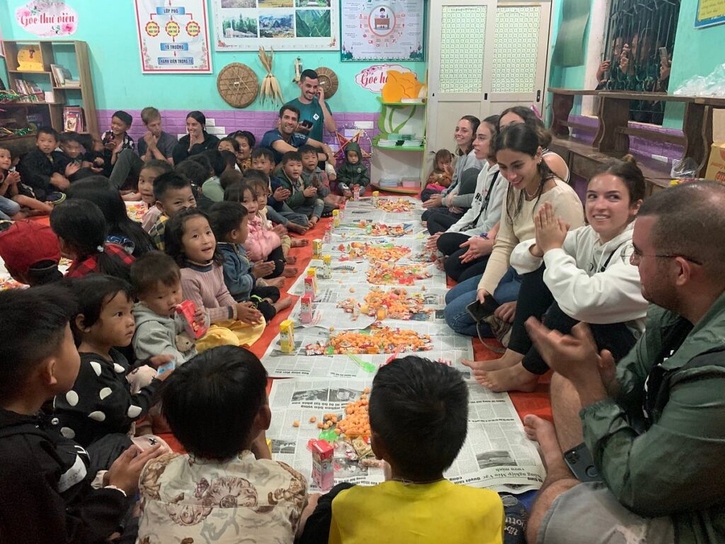Moon Festival celebration with the local community