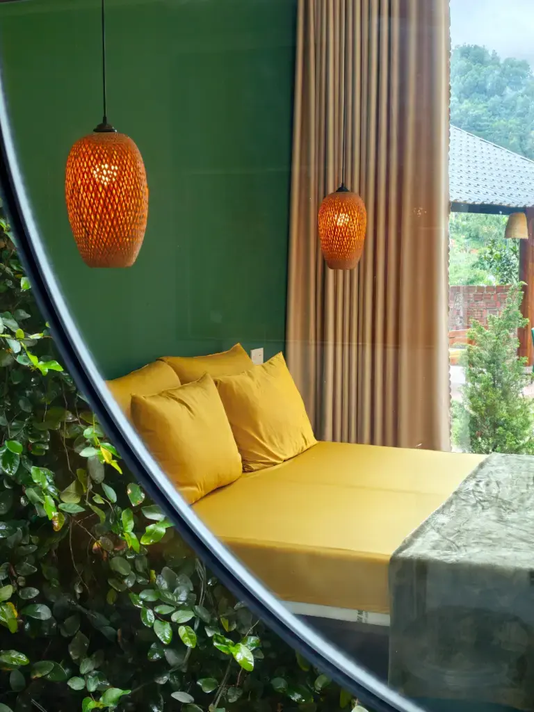 Private room with garden view at Infinity Hostel